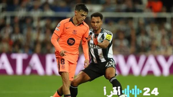 موعد مباراة برشلونة ونيوكاسل في إياب دور الستة عشر من دوري أبطال أوروبا