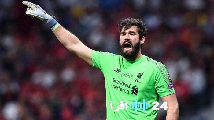 هل يرحل أليسون بيكر عن ليفربول بعد تعاقد فالنسيا مع حارس جديد