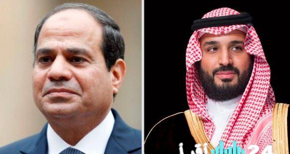 السيسي يشدد لولي العهد على دعم القاهرة لأمن واستقرار السعودية