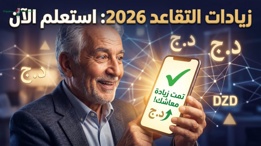 خطوات الاستعلام عن زيادات معاشات التقاعد 2026 عبر منصة cnr.dz في الجزائر