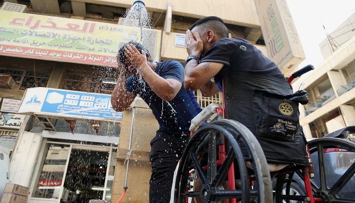 موجة حر قياسية تضرب العراق والحرارة تقترب من 50 درجة مئوية