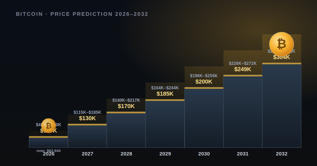 توقعات سعر البيتكوين لعام 2026 هل يحقق حلم الوصول إلى 150 ألف دولار